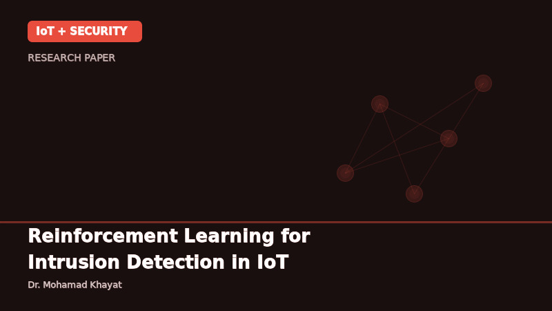 Intrusion Detection in IoT Networks - Research paper